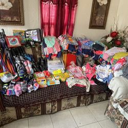 Baby Clothes And umbrella school supplies