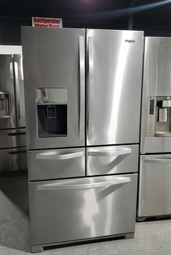 Whirlpool 4-Door Stainless Steel Refrigerator

