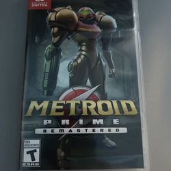Metroid Prime Remastered Nintendo Switch Game 