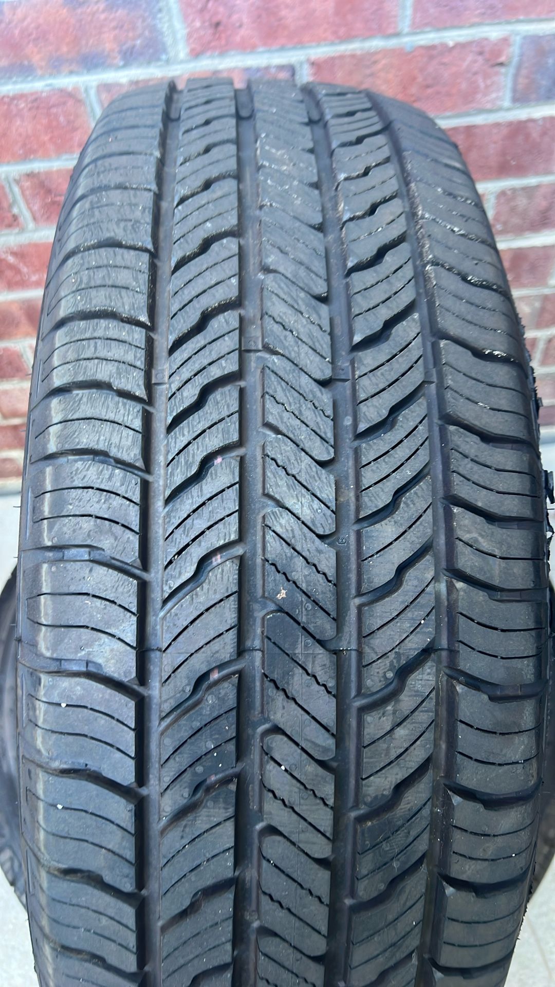 2. 235-65-18 Iron Man Tires. Practically New