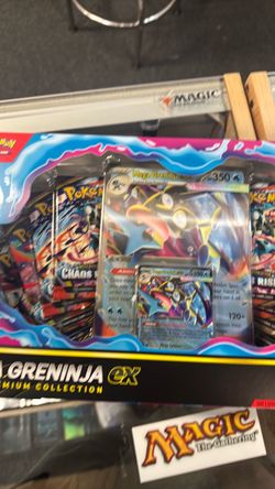 mega greninja ex box new sealed