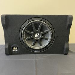Kicker 12” Down-Firing Subwoofer with Enclosure