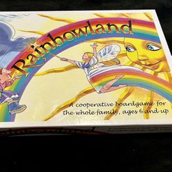 Complete Vintage 2000 Rainbowland Fantasy Board Game