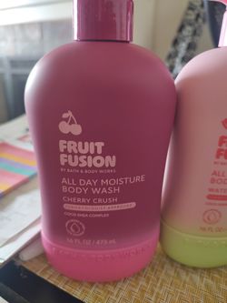 New bath and body works fusion body wash