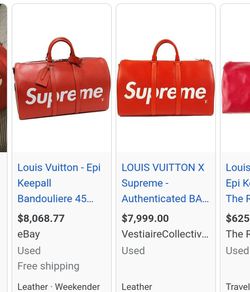 Supreme Louis Vuitton duffle bag for Sale in Dallas, TX - OfferUp