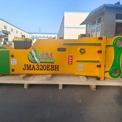 Excavator Caterpillar CAT-320, JMA320BH Silence Hammer. It Fits with 16-29 Tons Machine.