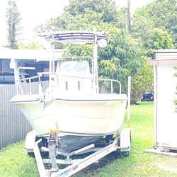 21 Sea Fox W Aluminum Trailer Dual Axes Boat