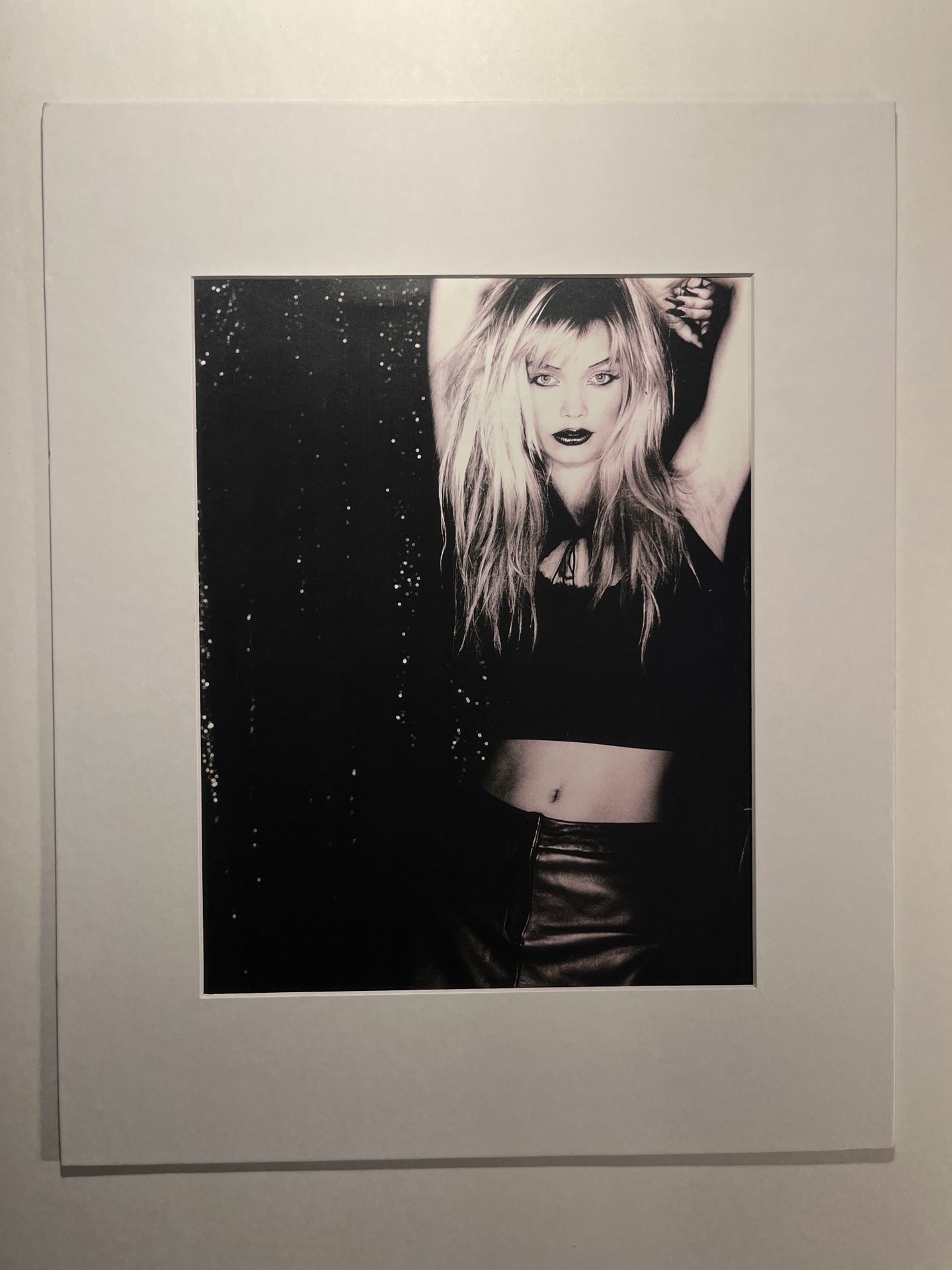 1990s DAVID LACHAPELLE & JOHN BLAINE Blonde Woman with Cropped Top Original Photograph