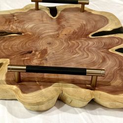 Cedar And Epoxy Charcuterie Board 