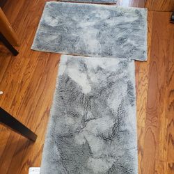 Plush Bath Floor Mats 18x24 And 2 Are 39x24