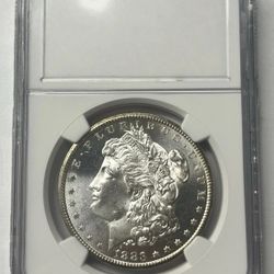 1883-CC Morgan Dollar Looks PL Super Nice Coin
