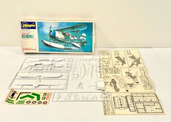 U.S. NAVY SCOUT OBSERVATION SINGLE-FLOAT CURTISS SOC-3 SEAGULL INTERNATIONAL 1/72 SCALE