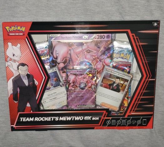 Pokemon Team Rocket’s Mewtwo Ex Box Brand New Sealed