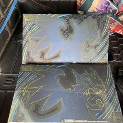 MUST GO!! 2 Mega Charizar X Ex Ultra Premium Collection 