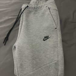 nike tech grey sweats size M