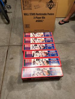 1992 Upper Deck Wall Stars Dream Team USA 2-Player Kits set of 5 w/ Case