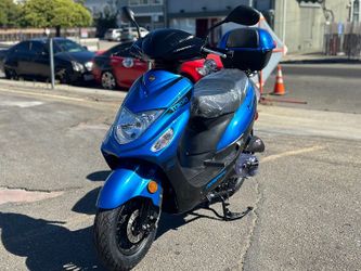 Blue Tokyo 50 Gas Scooter Fully Automatic