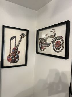 Framed 3D Pop Out Collage Pictures