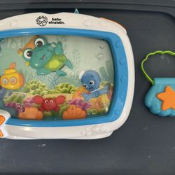 Baby Einstein Sea Dreams Soother Musical Crib Toy and Sound Machine, Newborn and up  Paid $42.79 with tax  $20 firm    From Baby Einstein, our best-se