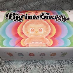 BIE (Big into Energy) Labubu - AUTHENTIC - POP MART BLIND BOX PLUSH PENDANT