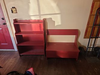 Kids shelf and toy box