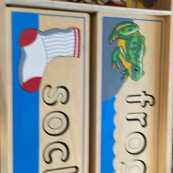 Speak And Say Wooden Puzzles