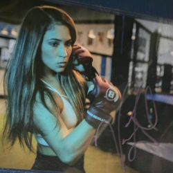 MMA Fighter Valerie Loureda Signed 8x10 Photo
