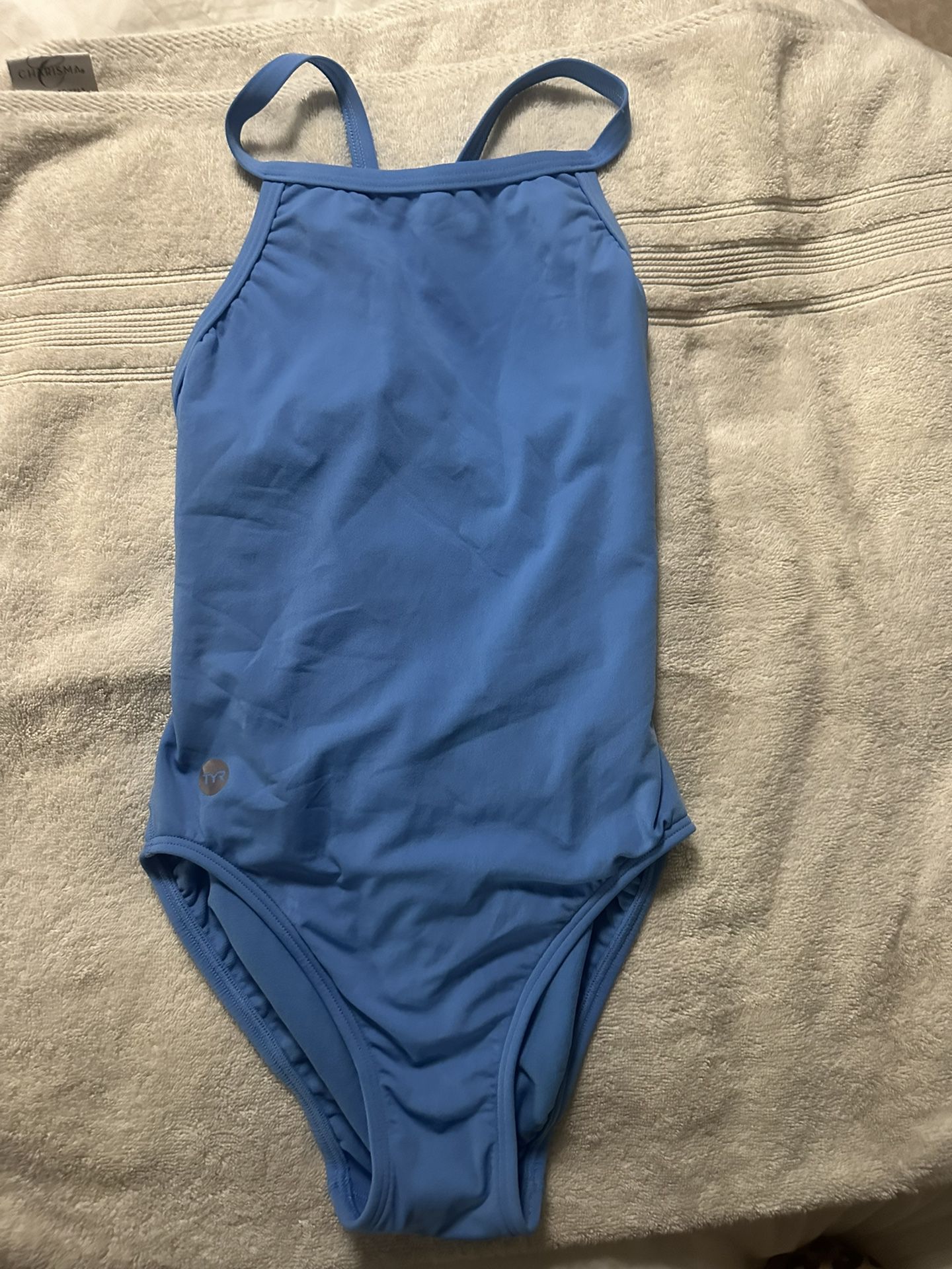 TYR Swimsuit, Blue , Size 30