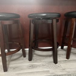 Counter height bar stools- Set of 3
