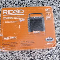 SPEAKER RIDGID 18V TOOL ONLY 