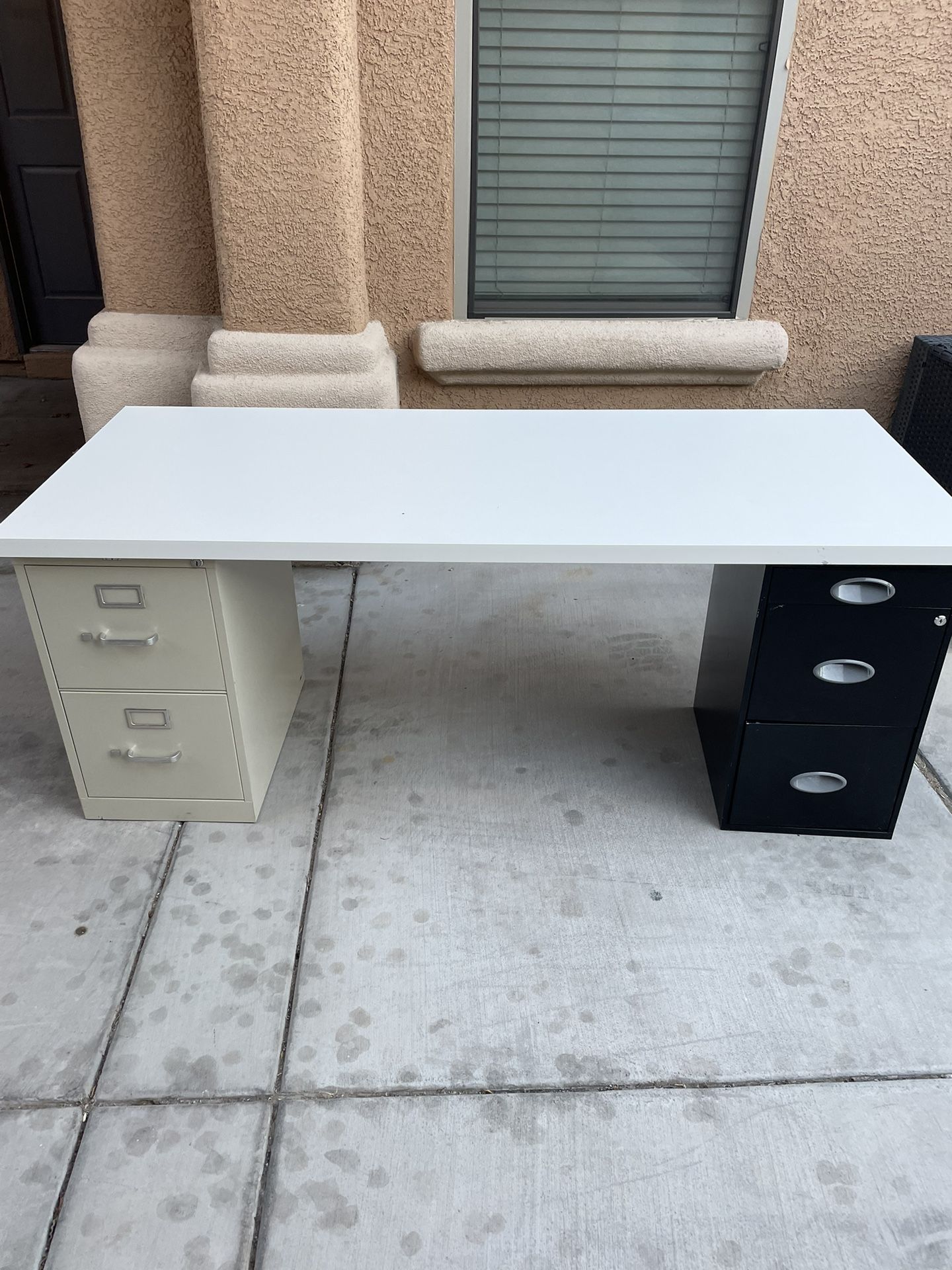 Desk IKEA Desktop Table Top File Cabinet Workbench