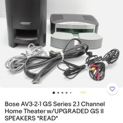 Bose AV3-2-1 Home Theater