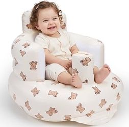 Brand new in box Inflatable Baby Seat for 3 Months & Up with Built in Air Pump Baby Chair Floor Seat for Baby, Bumbo Seat for Learning to Sit, Feeding