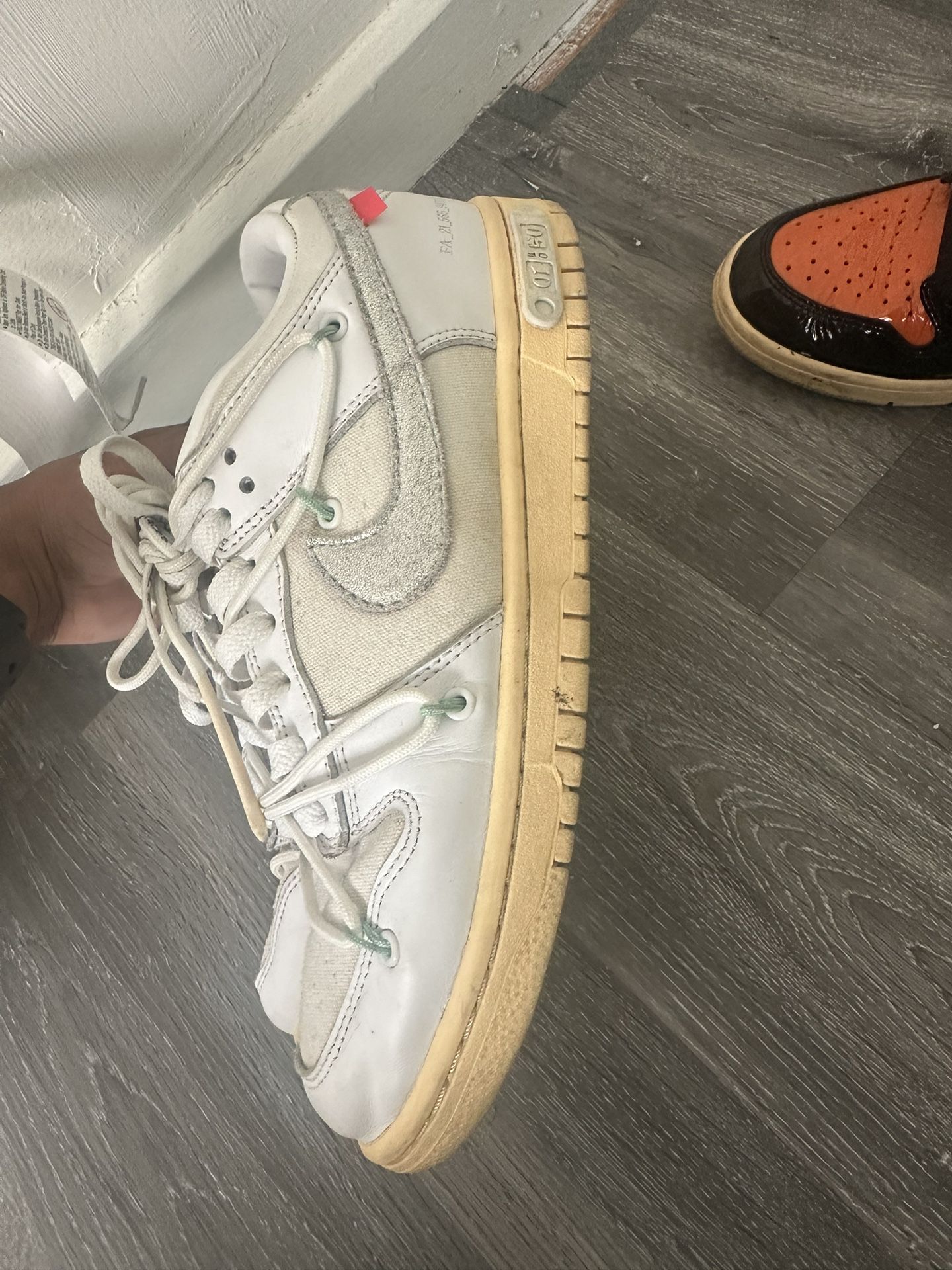 Off White Dunk Lot 