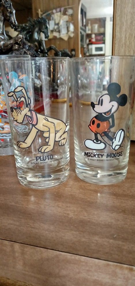 Various Disney Glasses $5 Each Or $40 For All