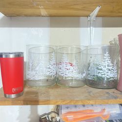 Glass Christmas Decor 