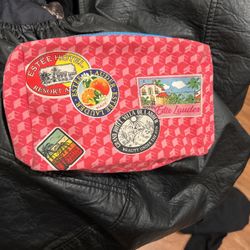 ESTEE LAUDER Printed Cosmetic Makeup Bag 8x7x2
