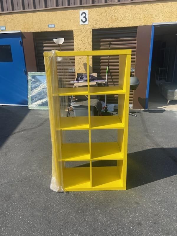 IKEA Yellow KALLAX Shelf unit | Yellow Shelf unit