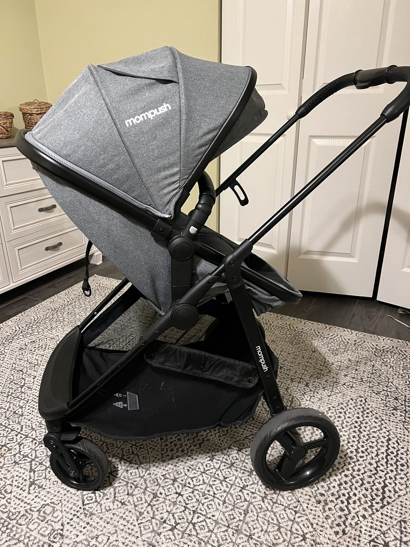 2 In 1 Stroller- Mom Push Wiz