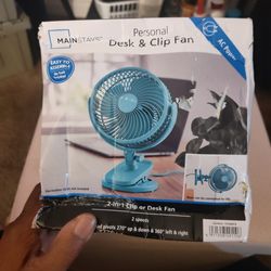 Mainstay. Desk. &. Clip Fan$10 each
