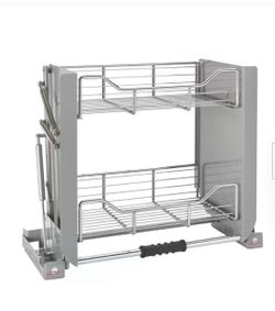 Pull down shelves