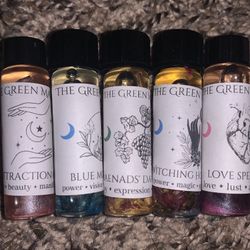 Five- 2 Dram Body Oils 