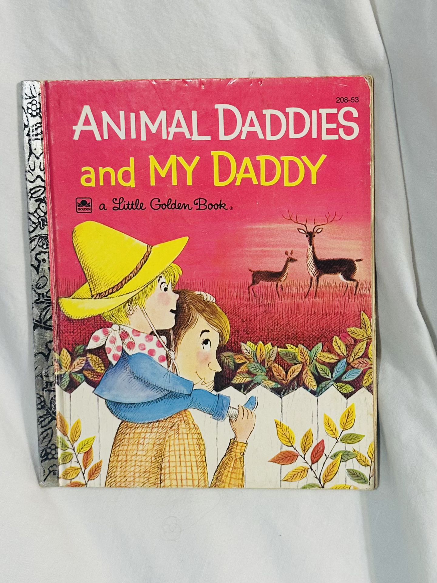 1968 Little Golden Book Animal Daddies and My Daddy