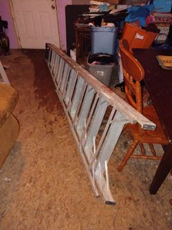 Werner 10 ft aluminum step ladder