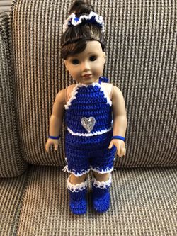 American girl doll crochet style
