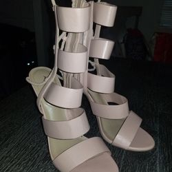Aldo Pink Gladiator Sandals 