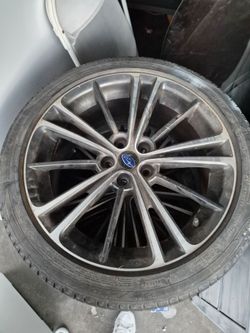Tire and rim