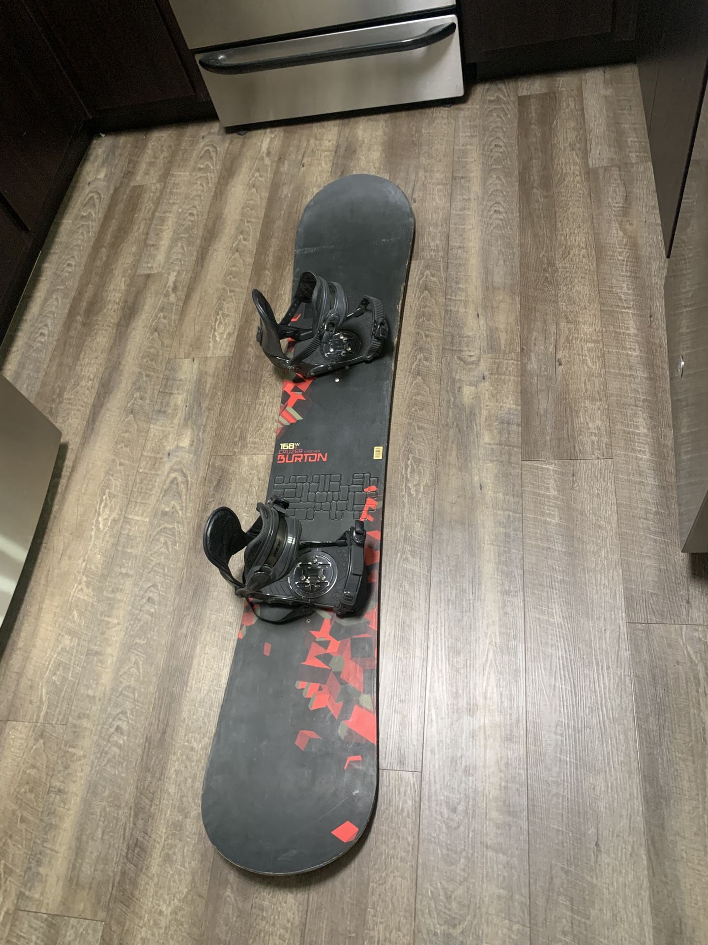 Burton Snowboard Size 168 Wide