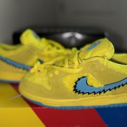 Nike Sb Dunk Low Grateful Dead Bears Opti Yellow