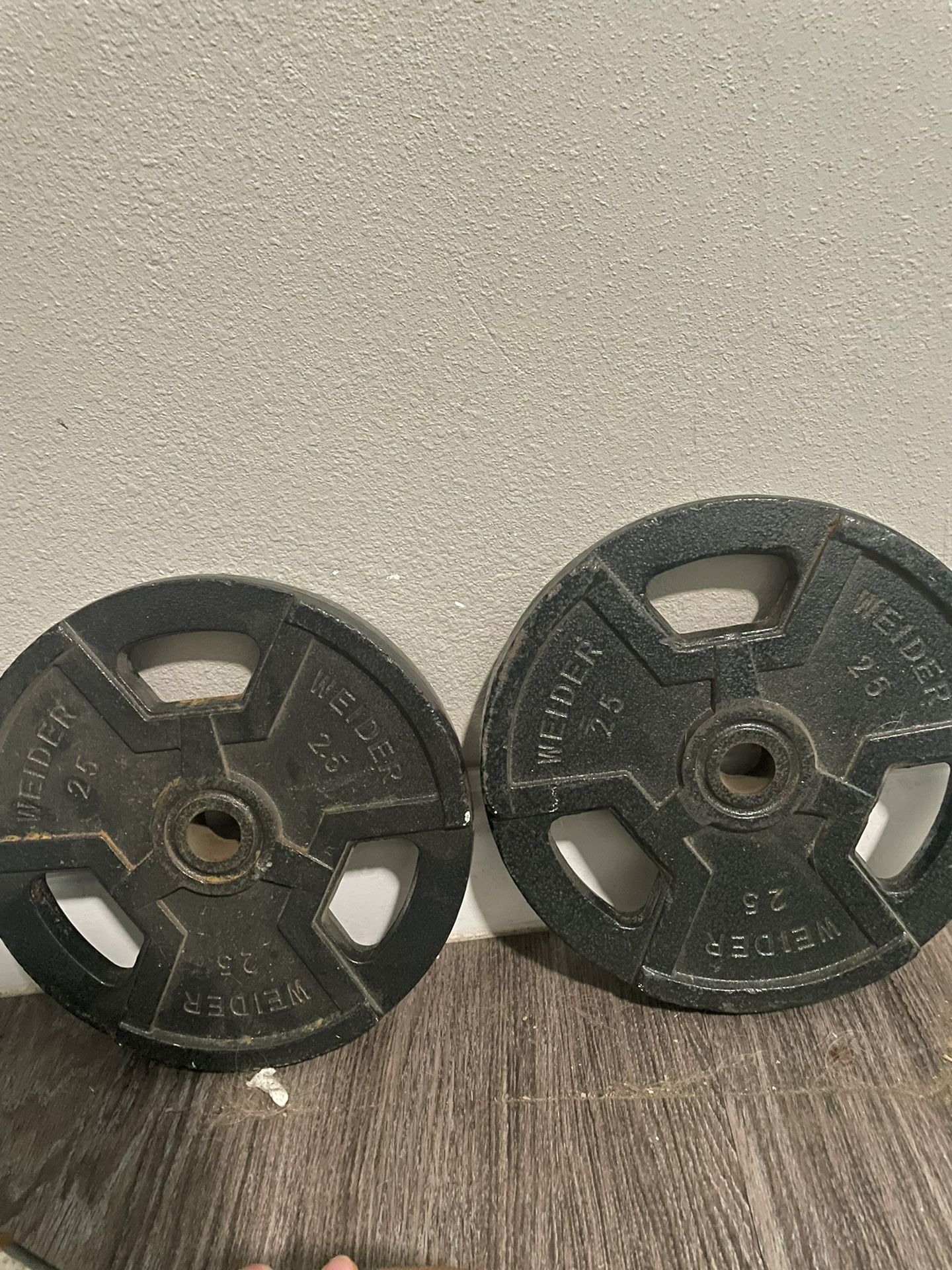 Weider 25lb Standard Weight Plates 